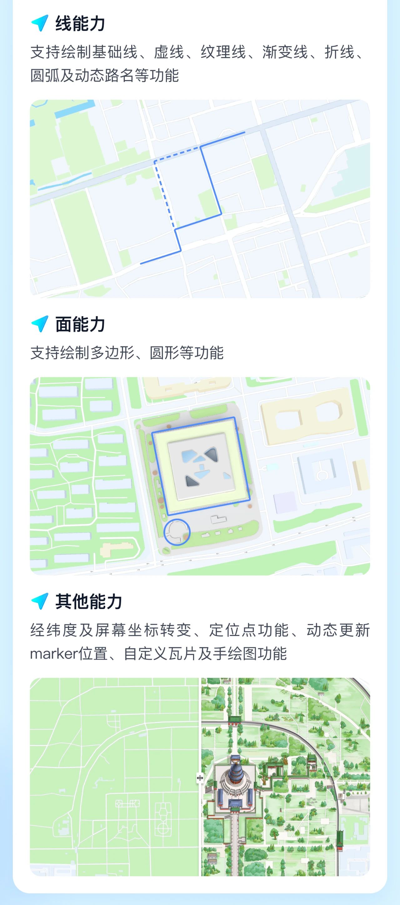 鸿蒙版腾讯地图SDK以“功能完善、高效适配”为核心，全面支持鸿蒙生态终端开发需求