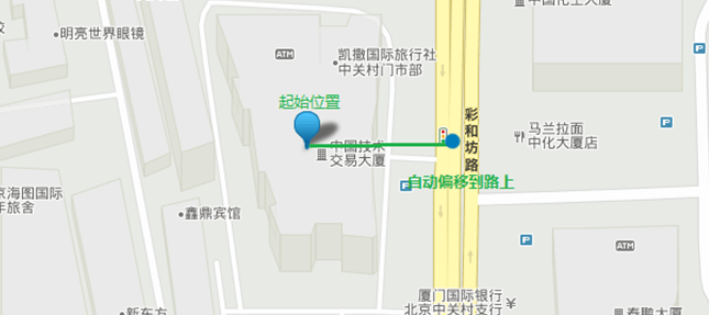 腾讯位置商业授权路线规划（驾车/公交/步骑）
