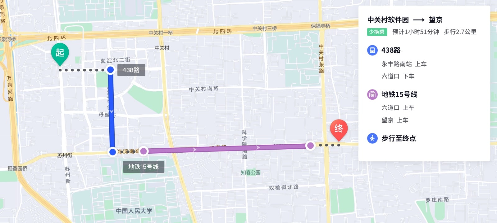腾讯位置商业授权路线规划（驾车/公交/步骑）
