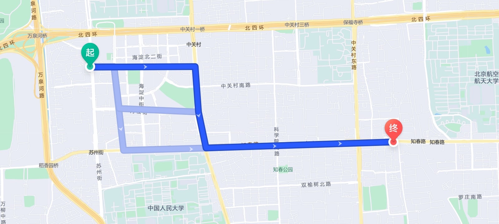 腾讯位置商业授权路线规划（驾车/公交/步骑）